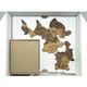 Деревянная карта мира 3D Creatifwood шоколадная XL (150*105 см) CM046 - изображение 6