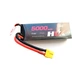 Аккумулятор HLK 7.4v 5000 mAh Li-Po 2s 50C Hard Case коннектор XT60 для RC моделей - изображение 4