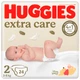 Подгузники Huggies Extra Care 2 3-6 кг 24 шт (5029053550275) - изображение 1