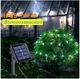 Гірлянда автономна Solar 50D 0.6-1.1W 5m CW блакитне свічення IP65 - изображение 5