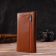 Кошелек женский кожаный для карточек Canpellini leather-21829 Коричневый - изображение 7