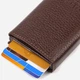 Визитница кожаная Canpellini leather-21934 Коричневая - изображение 5