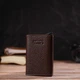 Визитница кожаная Canpellini leather-21934 Коричневая - изображение 6