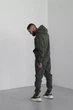 Спортивные штаны на флисе Handy Wear Club хаки 3XL - изображение 2