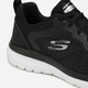 Sneakersy damskie Skechers Bountiful - Quick Path 12607-BKW 41 (11US) 28 cm Czarne (193642627275) - obraz 9