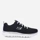 Жіночі кросівки для залу Skechers Graceful - Get Connected 12615W-BKW 37 (7US) 24 см Чорні (191665730194/190872053393) - зображення 1