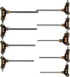 Набор ключей TORX VOREL тип Т 100-200мм 9шт (56639) - изображение 1