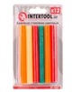 Стержни клеевые Intertool цветные 11,2х100мм (RT-1027) - изображение 1