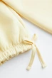 Желтый укороченный свитшот для девочек H&M 12-14 лет 158-164 см - изображение 2