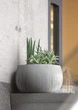 Горщики для квітів Prosperplast Beton Bowl пластиковий вазон сірий текстура бетон DKB480-422U - изображение 5