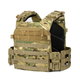 Плитоноска Dozen Modular Plate Carrier — L2 "Multicam" (під бронеплити 25 * 30 см) - зображення 1