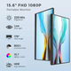 Портативний ультратонкий монітор Sibolan 15.6" FullHD IPS - изображение 2