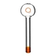Трубка вапорайзер для концентратов Oil Pipe Colored Orange - изображение 2