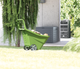 Садовий ящик Prosperplast Woodebox 460 х 585 х 550 мм для зберігання антрацит - зображення 2