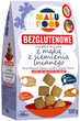 MALU FOOD Ciastka Kruche Lniane bez glutenu 100g (5905567596087) - obraz 1