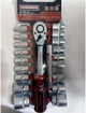 Набор торцевых головок Haisser 70112 с трещоткой 1/2" 20 шт (96409) - изображение 3