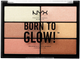 Палітра хайлайтерів NYX Professional Makeup Born To Glow Highlighting Palette 4.8 г (800897146184) - зображення 1