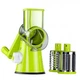 Ручная кухонная овощерезка мультислайсер барабанная 3в1 Tabletop Drum Grater CY806 - изображение 3
