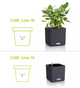 Вазон Lechuza Cube Color 14 Белый - изображение 2