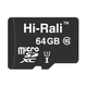 Карта пам`ятi MicroSDXC 64GB UHS-I/U3 Class 10 Hi-Rali (HI-64GBSDU3CL10-00) - изображение 1