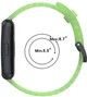 Ремінець Becover Crystal Style для Huawei Band 7/Honor Band 7 Green (BC_709430) - зображення 2
