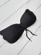 Бюстгальтер-невидимка fly bra чорний на шнуровці з чашками метелик G&N 6915 70B - зображення 4