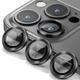 Защитное стекло DK для Apple iPhone 14 Pro Max | на камеру Lens Metal Ring Eagle Eye (015733) (black) - изображение 1