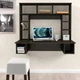 Стіл комп'ютерний навісний з ЛДСП Comfy Home AirTable - IV Zeus венге - зображення 3