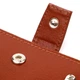 Мужской вертикальный бумажник из натуральной кожи с монетницей CANPELLINI Коричневый (bg217fash43) - изображение 9