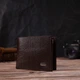 Чоловічий шкіряний гаманець Canpellini 12х9,7х2 см (acs0025643) - зображення 6