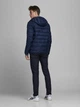 Куртка Jack & Jones JJEMAGIC PUFFER HOOD STS M Темно-синий 12173751NavyBlazer - изображение 3