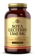Соевый лецитин, Solgar, Soya Lecithin, 1360 мг, 100 капсул - изображение 1