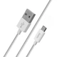 Комплект СЗУ + кабель Micro Hoco C62A Victoria 2 USB 2.1A для зарядки White (716131) - изображение 3