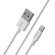 Комплект СЗУ + кабель Lightning Hoco C62A Victoria 2 USB 2.1A для зарядки White (716130) - изображение 3