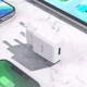 Комплект СЗУ + кабель Micro Hoco N9 Especial для зарядки White (750702) - изображение 4