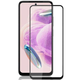 Защитное стекло LUX для Xiaomi Redmi Note 12S черный Full Сover Full Glue 0,3 мм - изображение 2