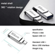 Флешка Bliksem USB 2.0 OTG 64 ГБ (64 GB USB Flash Drive) металлическая скоба USB + USB micro - изображение 2