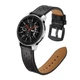 Ремешок 22мм для Amazfit GTR 47mm / GTR 2 / GTR 2e / GTR 3 Pro / GTR 4 перфорированая кожа черный - изображение 4