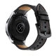 Ремешок 22мм для Amazfit GTR 47mm / GTR 2 / GTR 2e / GTR 3 Pro / GTR 4 перфорированая кожа черный - изображение 2