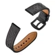 Ремешок 22мм для Amazfit GTR 47mm / GTR 2 / GTR 2e / GTR 3 Pro / GTR 4 перфорированая кожа черный - изображение 5
