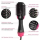 Фен Щітка гребінець для сушіння та укладання Волосся One Step Hair Dryer and Styler 3 в 1 стайлер Чорний GS-3730 - зображення 8