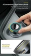 Автомобільний FM-трансмітер Baseus CCLH-01 Bluetooth 5.0 FM-передавач 2 USB AUX ресивер, модулятор, плеєр MP3 black (6953156206816) - зображення 4
