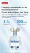 Bluetooth навушники Lenovo BT 5.0 TWS EARBUDS White (6970648213138) - зображення 6