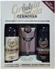 Подарунковий набір пива Cernovar Svetly 4.9% 0.5 л x 2 шт + Cernovar Cerny 4.5% 0.5 л. x 2 шт + келих 0.3 л (8594053493107) - зображення 1