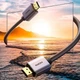 Кабель Baseus High Definition Series Graphene HDMI to HDMI 4K Adapter Cable 2m WKGQ020201 Black - зображення 2