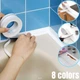 Самоклеюча водонепроникна бордюрна стрічка для ванни 3.2м X 3.8см - зображення 10