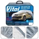 Тент автом Vitol JC13402 XXL на джип минивэн серый с подкладкой PEVA non PP Cotton 508х196х152 - изображение 5