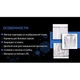 Тент Vitol автом CC13401 L серый с подкладкой PEVA PP Cotton 482х178х119 - изображение 4