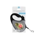 Повідець-рулетка для собак WAUDOG R-leash, малюнок "Мілітарі", S, до 15 кг, 5 м, світловідбиваюча стрічка - зображення 2