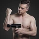 Портативний ручний масажер для тіла 4 насадки Fascial Gun YX-908 - зображення 2